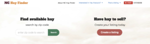 Cover photo for Hay Finder for North Carolina